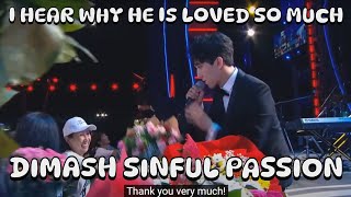 Dimash Sinful passion Reaction