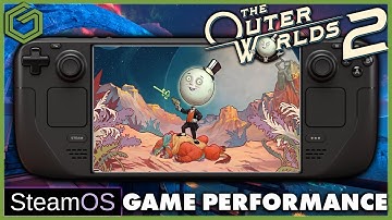 Outer Worlds 2-gameplay op Steam Deck OLED!