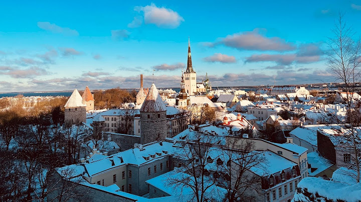 Thành phố tallinn là thủ đô của quốc gia nào