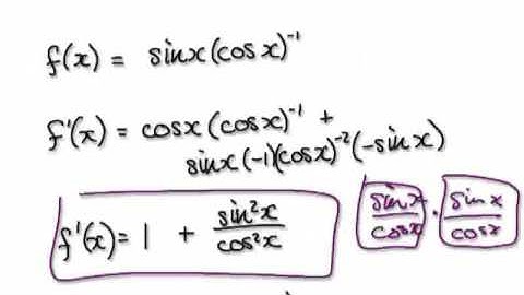 Video 1405 - Quadratic Approximation - Practice 4 - tan(x)
