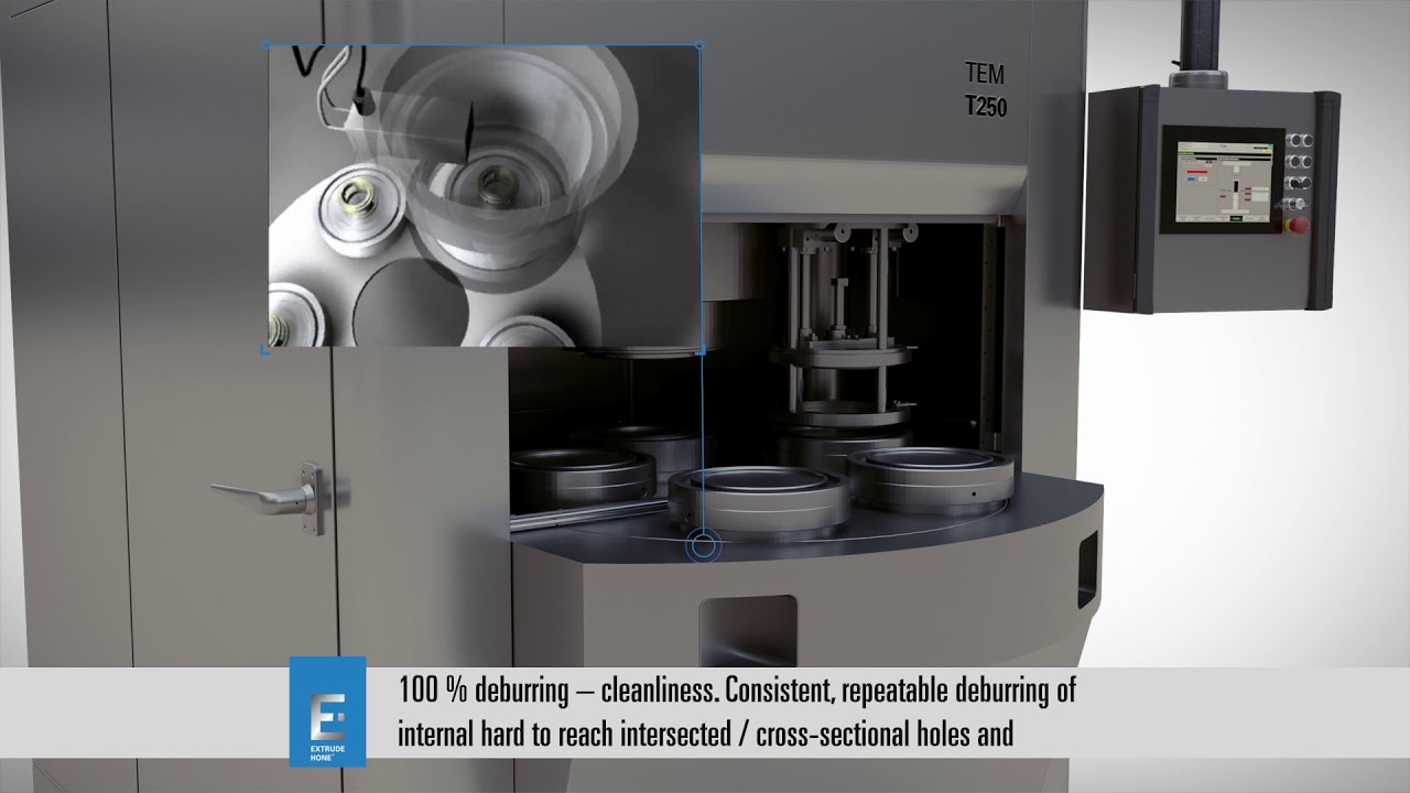 T250 Thermal Deburring machine byExtrudeHone 260221