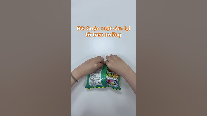 Mẹo xếp gói snack để bảo quản, không cần dây buộc #shorts #meovat #meovattrongcuocsong