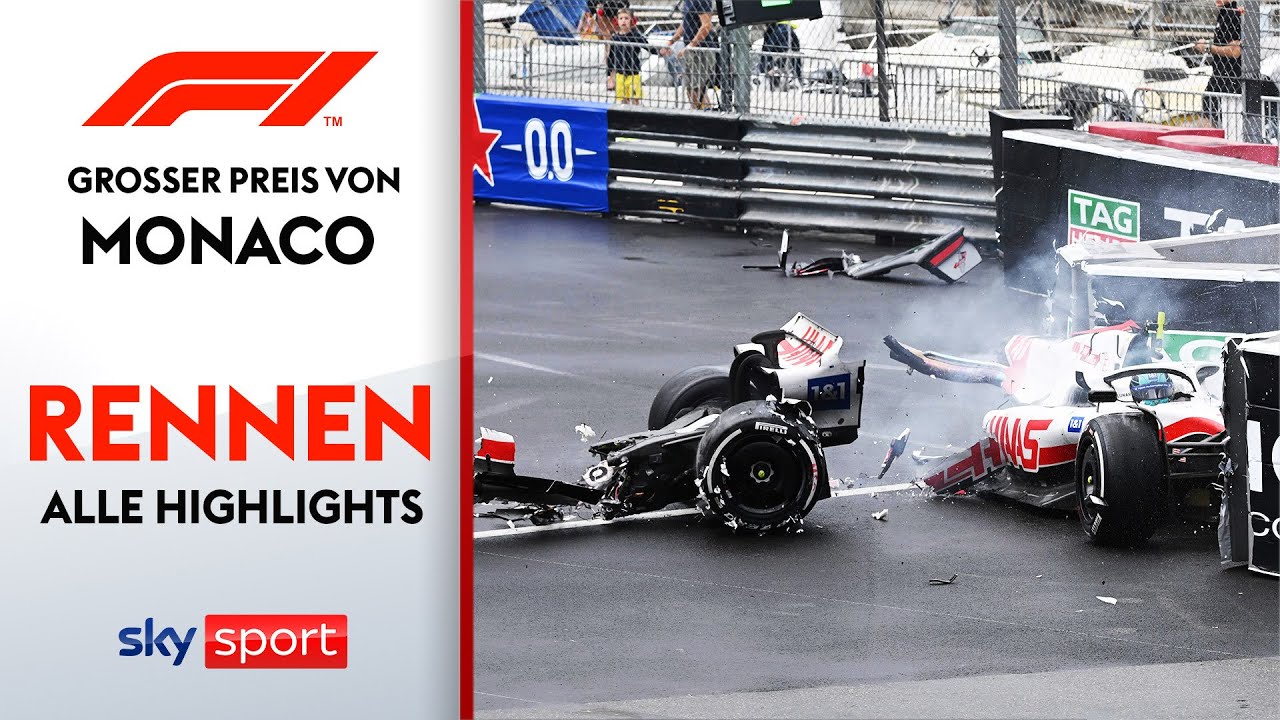 Wetter-Chaos + schwerer Crash in Monaco! Rennen - Highlights Großer Preis von Monaco Formel 1