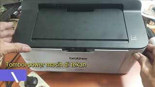 Cara Resett Printer Brother Blinking Inddikator tanda seru HL1110