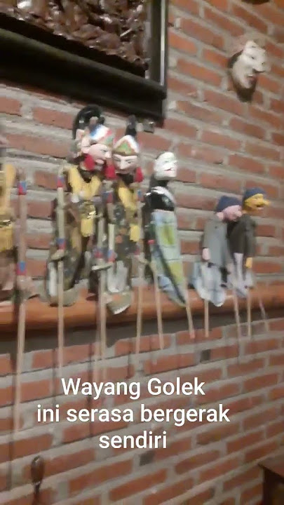 👻 Wayang Golek ini serasa bergerak sendiri.... 👻