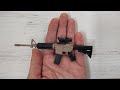 Miniature Toy M4 Carbine Rifle｜GACHAPON unboxing movie from Japan