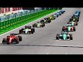 Ferrari F1 2023 vs All Benetton F1 (1986-2001) - Imola Grand Prix