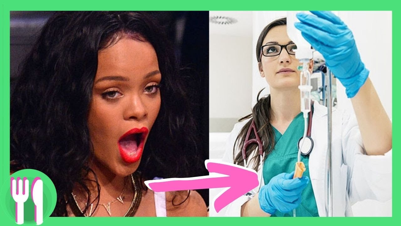 The WEIRD Celebrity Trend Of IV Vitamin Drips YouTube