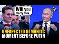 Watch: When young man stunned hall by proposing to his girlfriend at Putin’s annual press conference