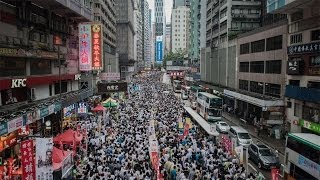 Photos of the day - hong kong rally for democracy july 1, 2014
