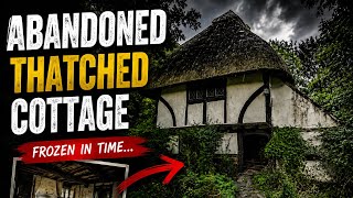 ABANDONED THATCHED COTTAGE FROZEN IN TIME 