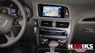 2016 Audi Q5 8R NAVIKS Video Integration Interface Add: Rearview Camera, Video Inputs