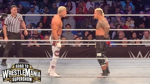 Cody Rhodes vs Solo Sikoa Full Match - WWE Live MS...