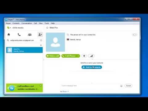 How do you add someone on Skype?