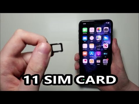 How to insert a sim card into iphone 11, 11 pro, or pro max instagram (just started in 2019!): https://www.instagram.com/phone_battles/ twitter: https://t...