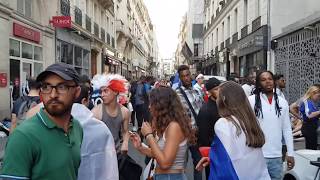 VLOG DAFTWORLD : France-Croatie, la joie des supporteurs français