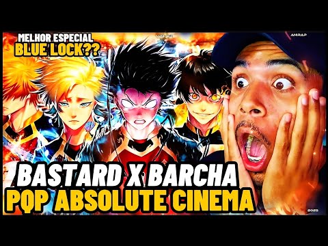 NESS BABA OVO DO KAISER! KKK | ANIRAP - ♪ Bastard X Barcha (Blue Lock) Liga Neo Egoísta PT 1 • React
