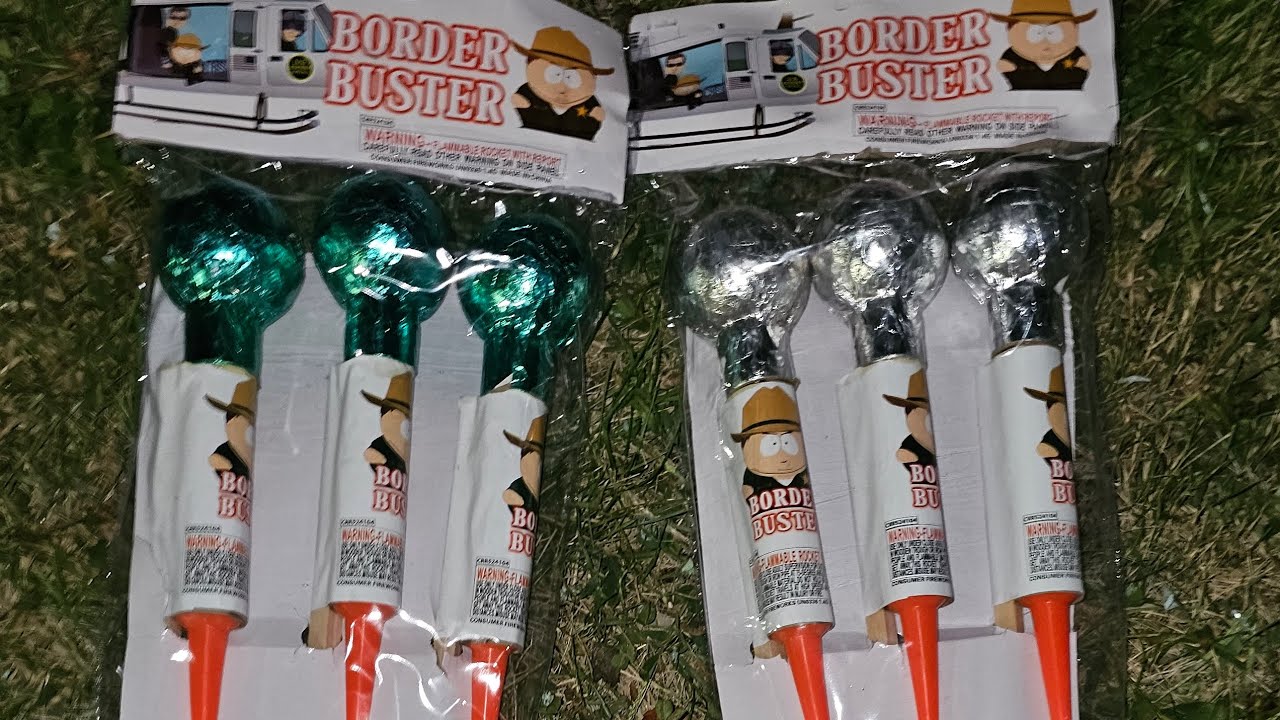 Новые* 3-дюймовые ракеты Border Buster Rockets (переплёт K.C.) 🚀 (обязательно) 🔥