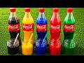 Color Coca-Cola Drinks Challenge | Satisfying Pouring ASMR