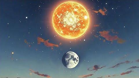 Why Do the Sun and Moon Look the Same Size ??
