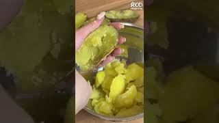 Дважды запеченный картофель #веган #рецепты #безглютена #веганрецепты #рецепт #ужинрецепт