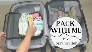 PACK WITH ME BEACH VACATION | Toddler travel essentials | Kids carry on