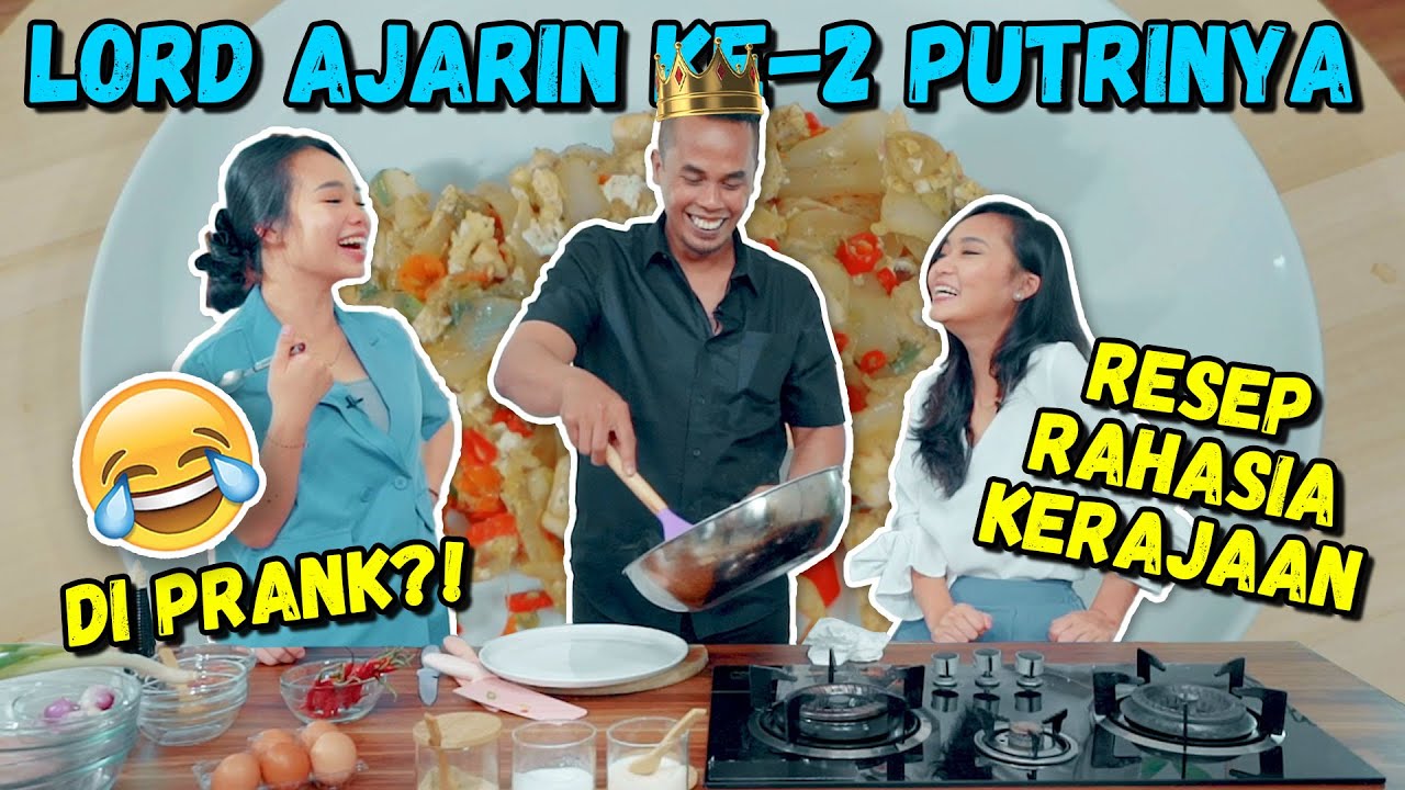 Momen Seru Lord Adi Ditantang Masak Menu Sehat oleh Jesselyn dan Nadya