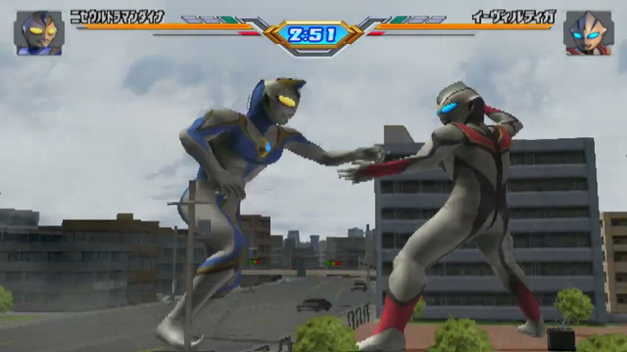 PCSX2 | Ultraman Fighting Evolution 3 จับตัวละครอุลตร้าแมนมาสู้กัน