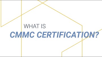 What is CMMC Certification?
