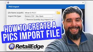 How to create a PICS Import File