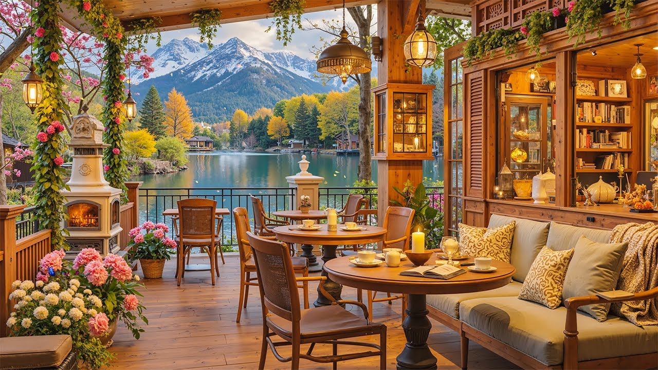 在 YouTube 上观看 Sweet Spring Jazz Music - Gentle Coffee Shop Ambience in the Warm Weather of February