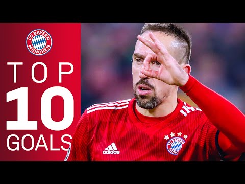 Franck Ribéry - Top 10 Goals for FC Bayern