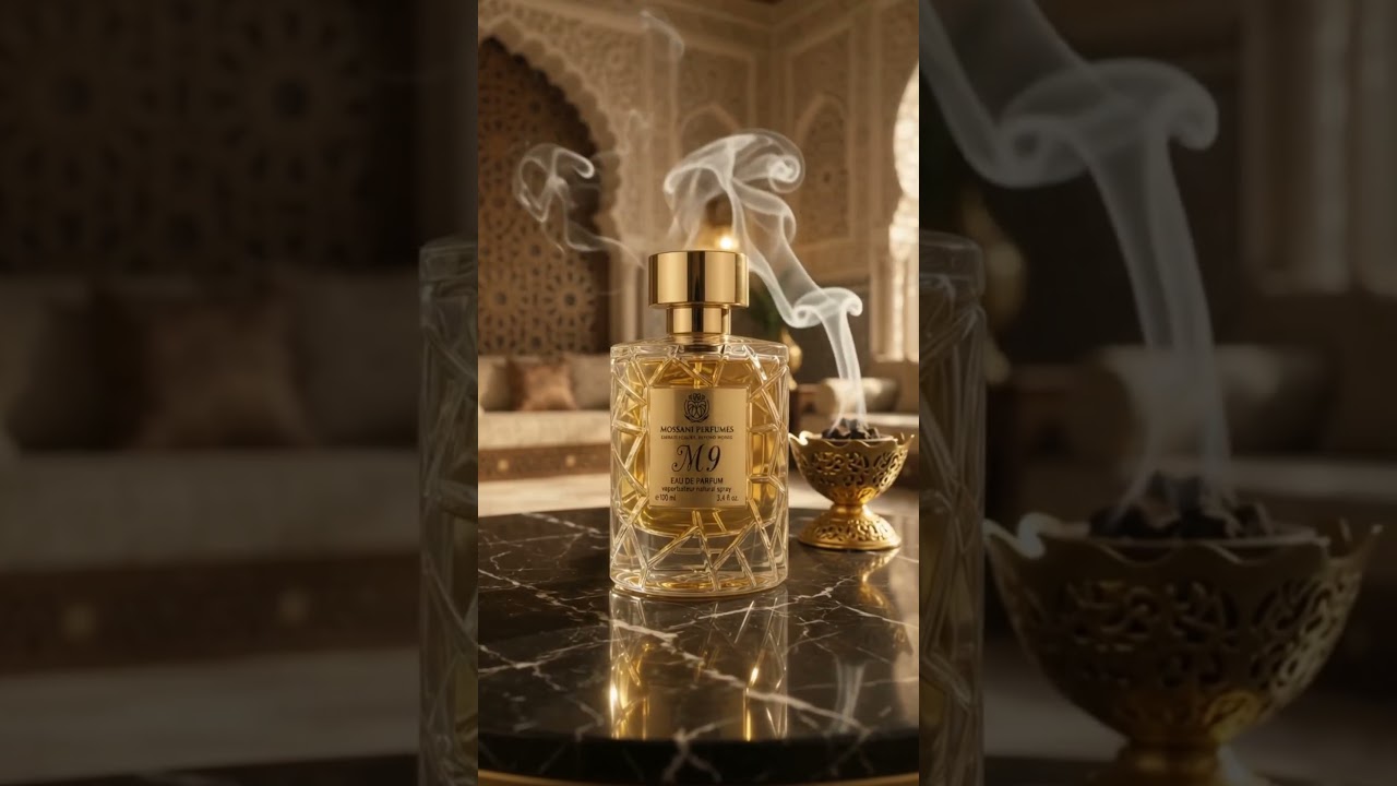 تصميم إعلان عطر M9 من موساني للعطور | Social Storm Portfolio