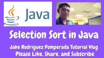 Selection Sort in Java