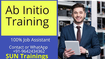 #Ab Initio Demo For Beginners | ETL Abinitio Training