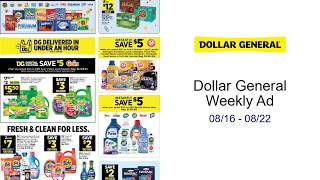 Dollar General Weekly Ad -
