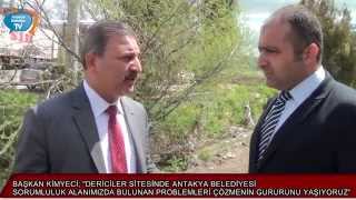 Antakya Beledi̇yesi̇ Deri̇ci̇ler Si̇tesi̇ndeki̇ Sorunlari Çözmeni̇n Hakli Gururunu Yaşiyor