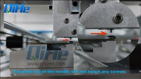 tvm802a,tvm802b,tvm802ax,tvm802bx replace the  prick needle video tutorial