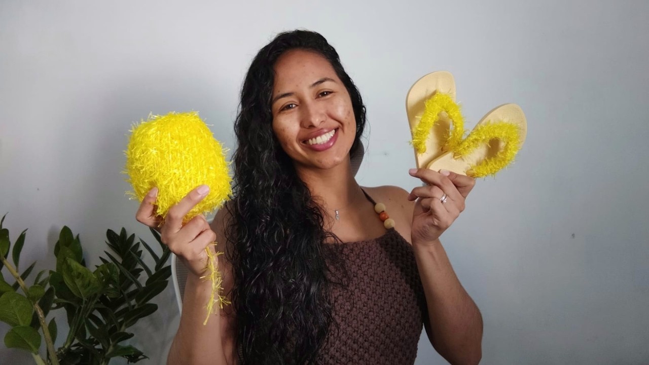 Passo a Passo | Sandália Infantil em Macramê - Fluffy