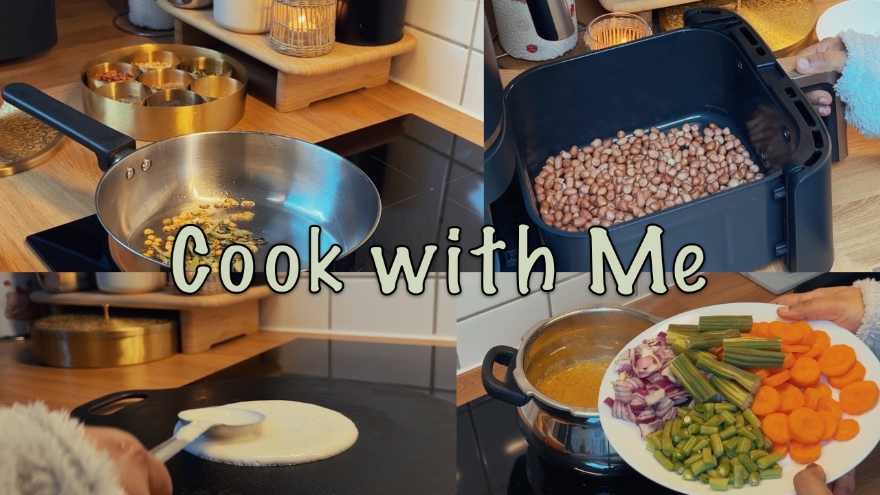 Cook breakfast with Me 🍛 | Comfort Food 😋 | Asthetic ASMR + Cozy Cooking 🌿✨