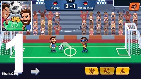 Head Soccer Ball Match - Gameplay Walkthrough (Android) Part 1