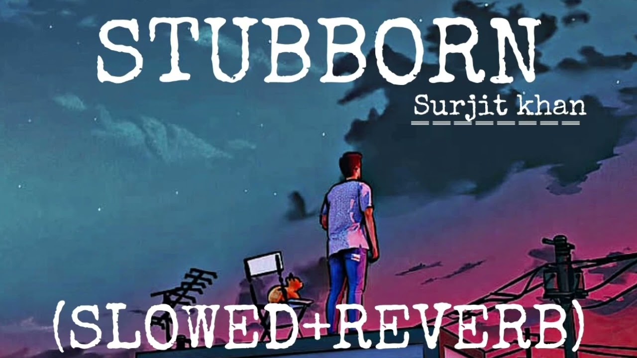 Stubborn  Jutt Ki Nai Janda Slowed  Reverb