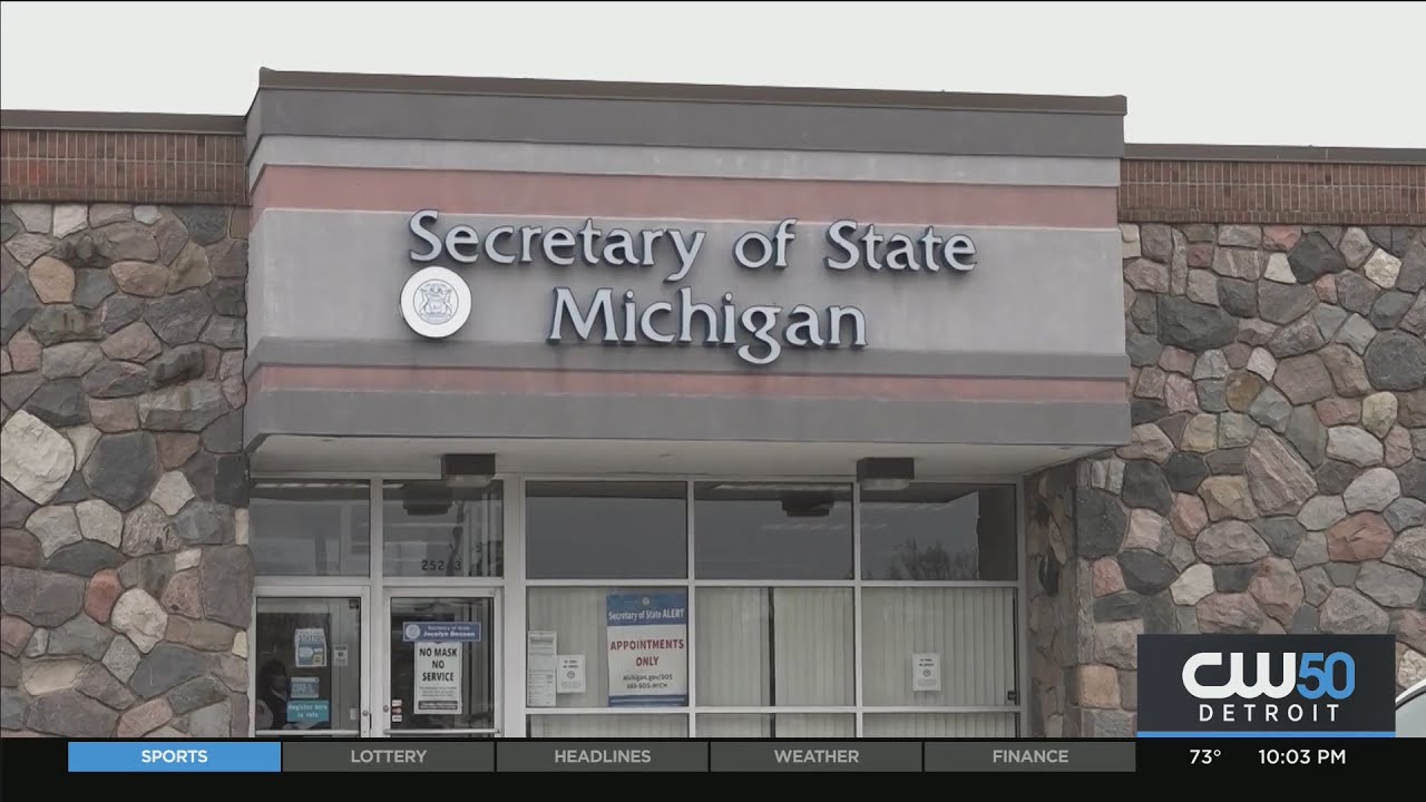Michigan SOS Now Offering Walk-Up Appointments, Slots Still Not Guaranteed