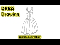 How to draw a Dress Design How to draw a Dress Design