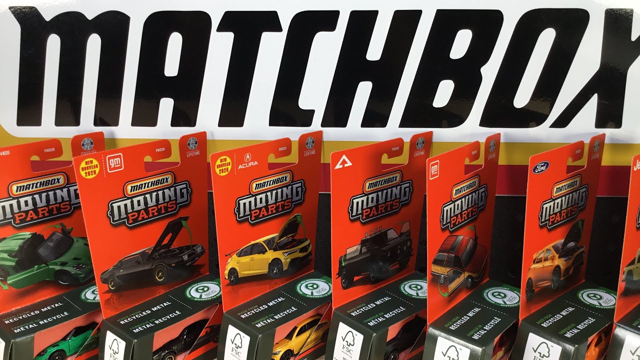 Matchbox 2026 Mix 4 Moving Parts - YouTube