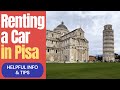 Renting a Car in Pisa, Italy
