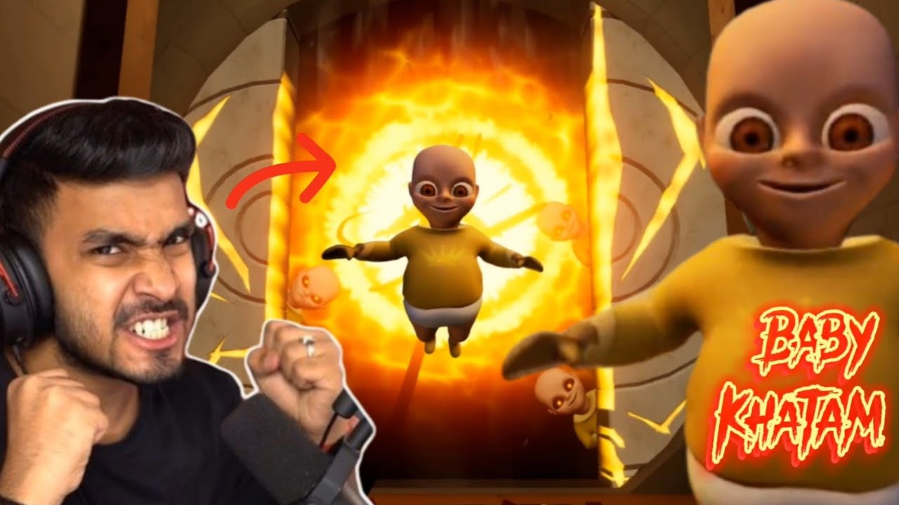 HAGGU Baby In Yellow Black Cat 🔚 The baby In Yellow Techno Gamerz