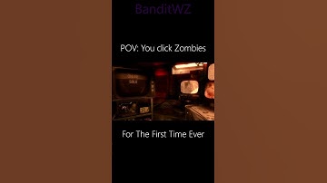 POV: You click Zombies for the first time ever! #callofduty #blackops #codzombies #codnostalgia