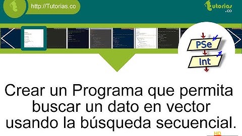 arreglos – pSeint (busqueda secuencial)