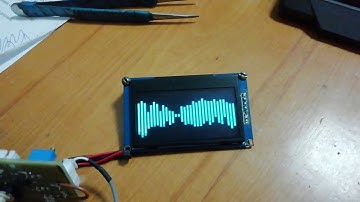 audio spectrum analyzer atmega 16MHz